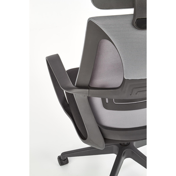 Kancelářská židle VOLDIZ černá/šedá 5