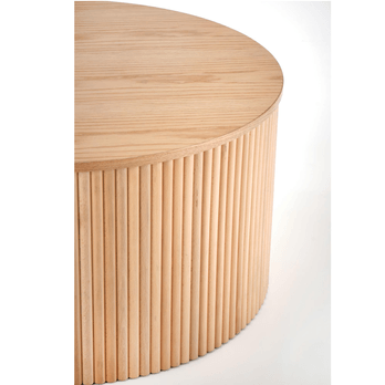 Konferenční stolek WADYK přírodní, ⌀ 80 cm 2