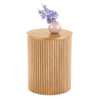 Konferenční stolek WADYK přírodní, ⌀ 40 cm 3