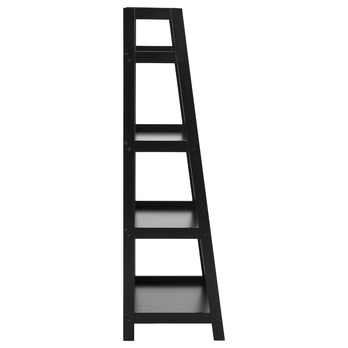 Regál/knihovna WALLY černá 4