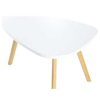 Konferenční stolek WALT bílá/přírodní 4