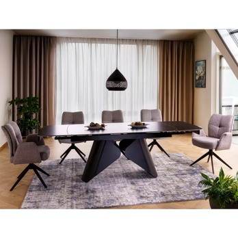 Jídelní židle WANG šedá 1