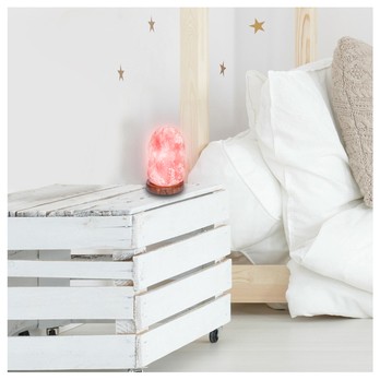 Solná LED RGB lampa WASABI oranžová 1