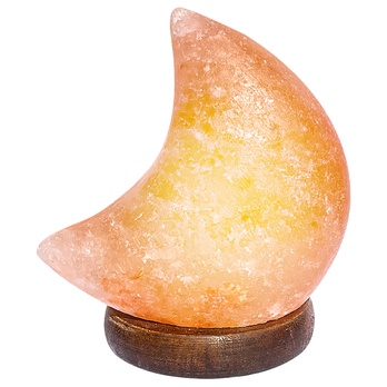 Solná LED RGB lampa WASABI oranžová/přírodní 2