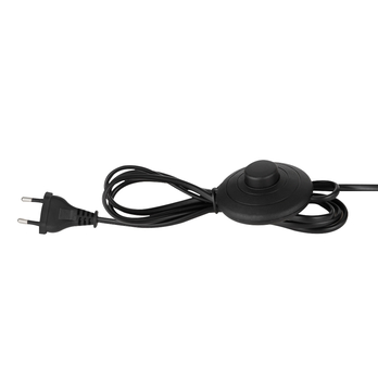 Stojací lampa WATKINS černá/hnědá 4