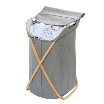 Koš na prádlo WENKO BAHARI bambus/polyester 2