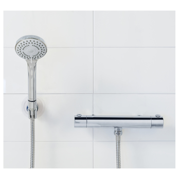 Sprchová sada WENKO BASIC ⌀ 9,5 cm, délka hadice 150 cm 1