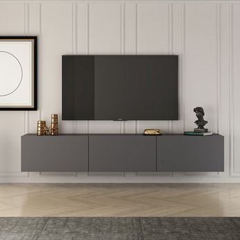 TV stolek WEST antracitová 1