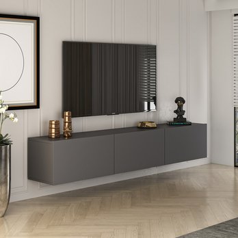 TV stolek WEST antracitová 3