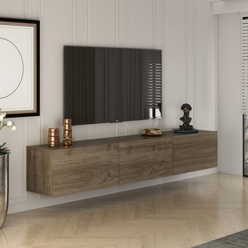 TV stolek WEST ořech 3