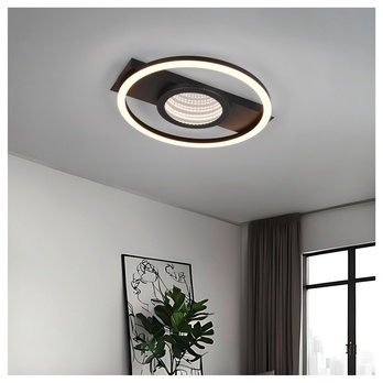 Stropní LED svítidlo WHEELER 2 černá/bílá 1