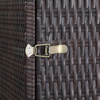 Obal na popelnici WHEELIE hnědá 8