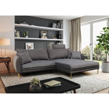 Sedací souprava WHISPER II pravá, šedá 1