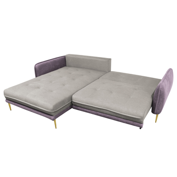 Sedací souprava WHISPER II levá, fialová 2