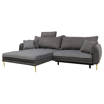 Sedací souprava WHISPER II levá, šedá 3