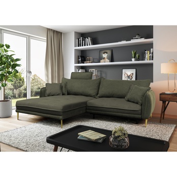 Sedací souprava WHISPER II levá, zelená 1