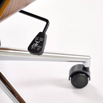 Kancelářská židle WIBSTIR ořech/černá 9