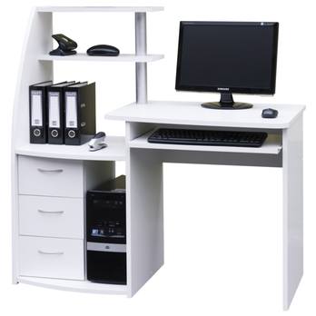 PC stůl WIKING bílá 4