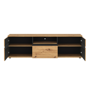 TV komoda WISTING dub artisan/antracitová 2