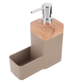 Dávkovač na mýdlo WOODEN hnědá 2