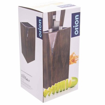 Stojan na nože WOODEN hnědá 2