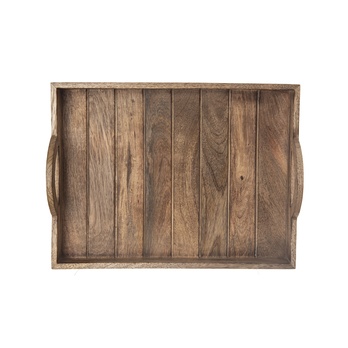 Servírovací tác WOODROW II mango, šířka 41 cm 1