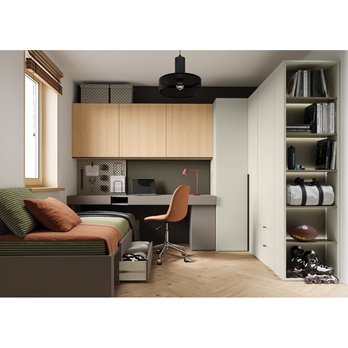 Šatní skříň WOOW 3 šampaň 8