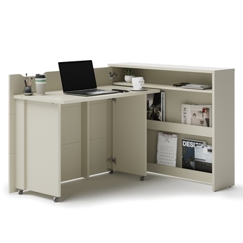 Psací stůl WORK CONCEPT levá, kašmír 3