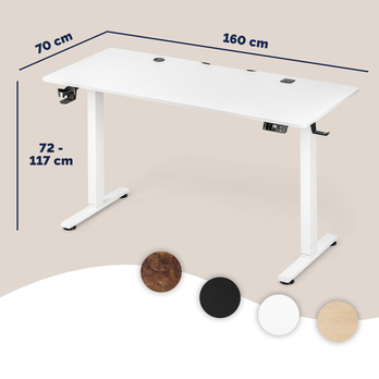 Psací stůl WORKSPACE 6 bílá 4