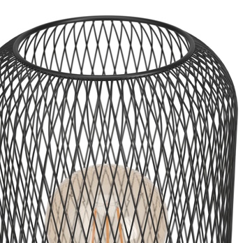 Stolní lampa WRINGTON černá 2