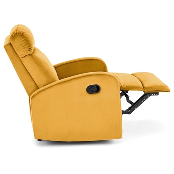 Relaxační křeslo WUNDIR žlutá 7