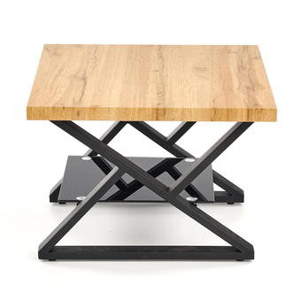 Konferenční stolek XINO 1 přírodní/černá 1