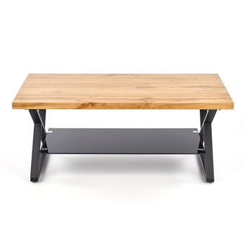Konferenční stolek  XINO 2 přírodní/černá 1
