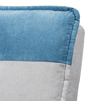 Pohovka  XOLA patchwork modrá 4