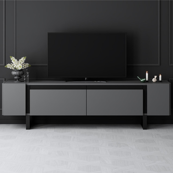 TV stolek YILDIZ antracitová/černá 5