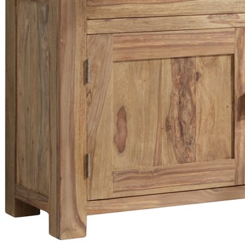 Komoda YOGA palisandr/sklo 3