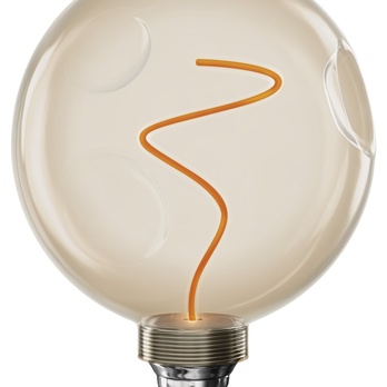 Dekorativní LED žárovka Z50B11 E27, 4,5W, teplá bílá, hnědá 1