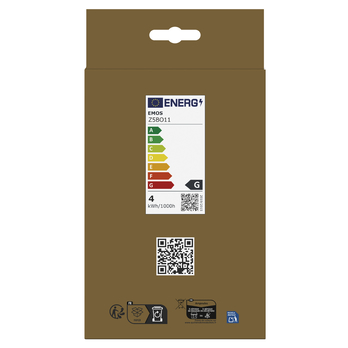 Dekorativní LED žárovka Z5BO11 E27, 4W, teplá bílá 5