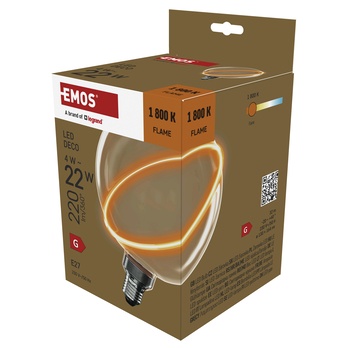 Dekorativní LED žárovka Z5CS11 E27, 4W, teplá bílá 2