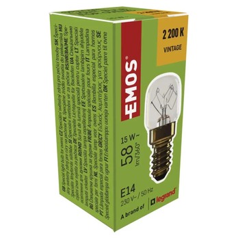 Žárovka do trouby Z6915 E14, 15W, teplá bílá 6