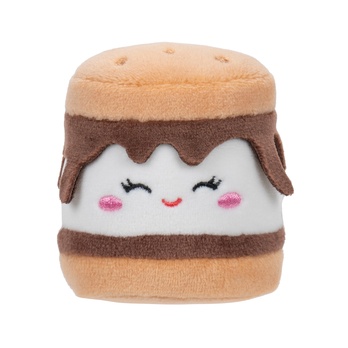 Hračka Micromallows ŽÁBA, CHOBOTNICE, LEV, SMORE sada 4 ks, 6 cm 2