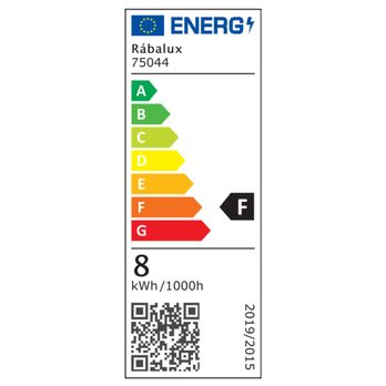 Koupelnové nástěnné LED svítidlo ZAIN černá, šířka 60 cm 4