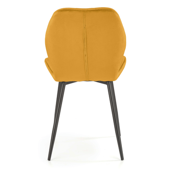Jídelní židle ZAKIA hořčicová 3