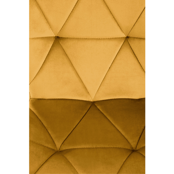 Jídelní židle ZAKIA hořčicová 4