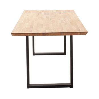 Jídelní stůl ZEBALLOS II dub, šířka 140 cm 4