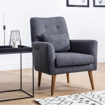 Křeslo ZENI šedá 1