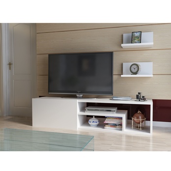 TV stěna  ZEPLIN bílá 1