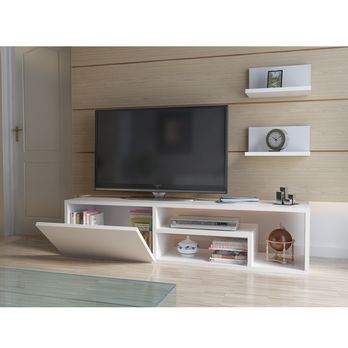 TV stěna  ZEPLIN bílá 2