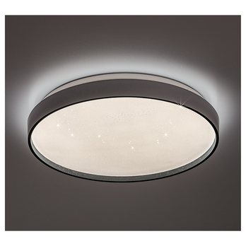 Stropní svítidlo ZERAVA bílá/černá, průměr 38 cm 6
