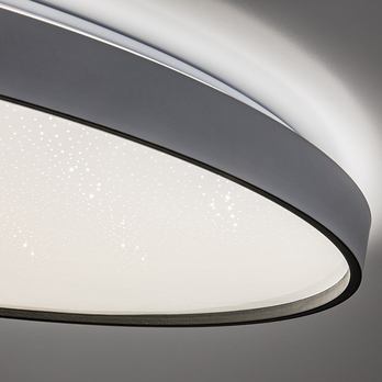 Stropní svítidlo ZERAVA bílá/černá, průměr 77 cm 4